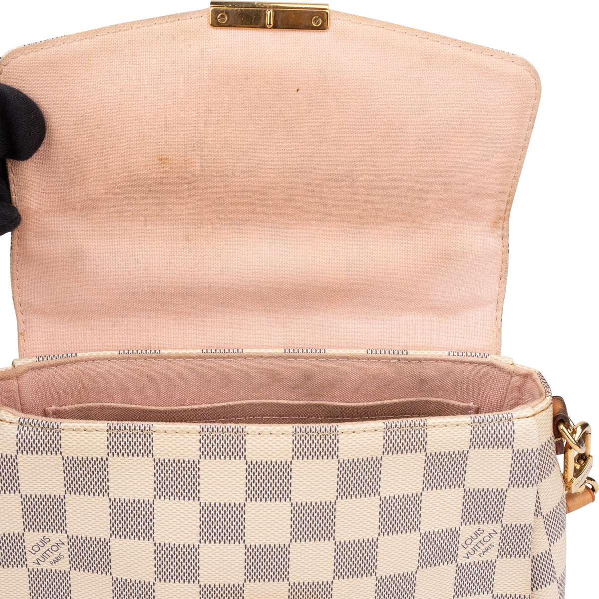 Louis Vuitton Damier Azur Monogram Croisette Handtasche, Bild 10 von 13