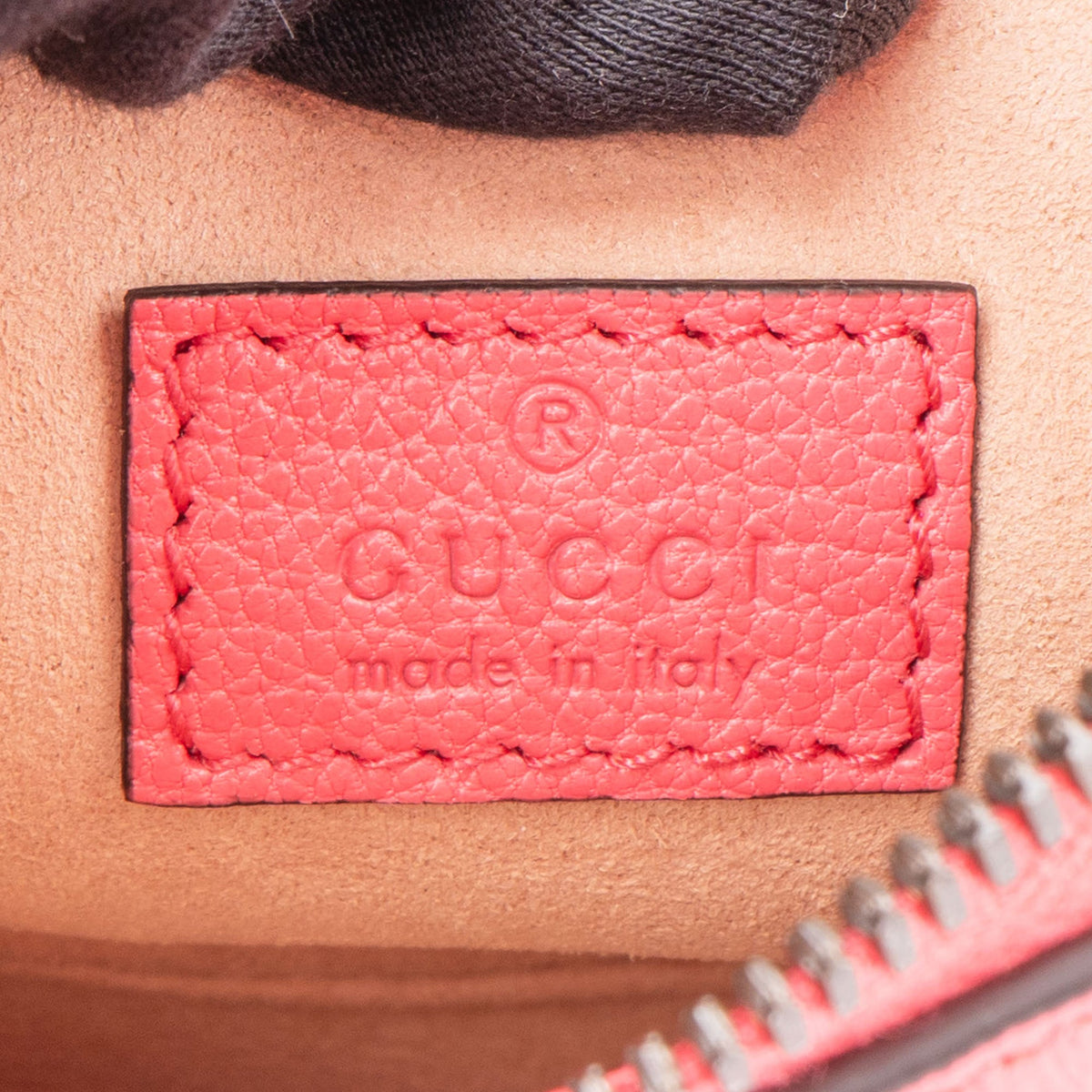 Gucci Pink Leather Aphrodite Handbag