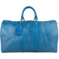 Louis Vuitton Bleu Epi Leather Keepall 45