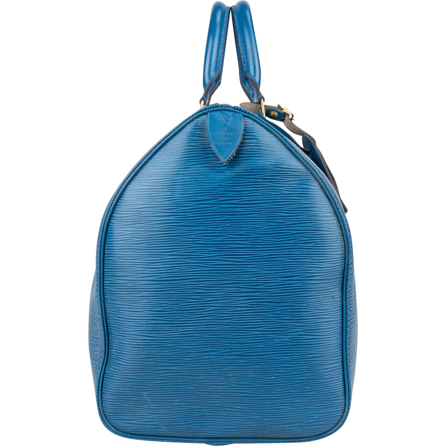 Louis Vuitton Bleu Epi Leather Keepall 45