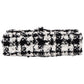 Chanel Bicolor Tweed Palladium Medium Double Flap Crossbody Bag