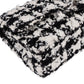 Chanel Bicolor Tweed Palladium Medium Double Flap Crossbody Bag