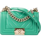Chanel Chevron Lambskin Boy Single Flap Crossbody Bag