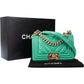 Chanel Chevron Lambskin Boy Single Flap Crossbody Bag