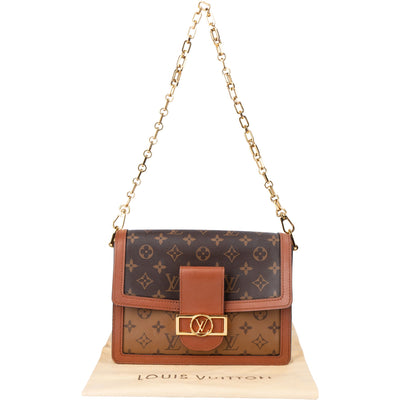 Louis Vuitton Canvas Monogram Dauphine MM Autres Shoulder Bag