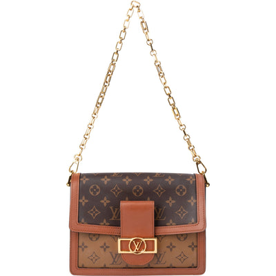 Louis Vuitton Canvas Monogram Dauphine MM Autres Shoulder Bag