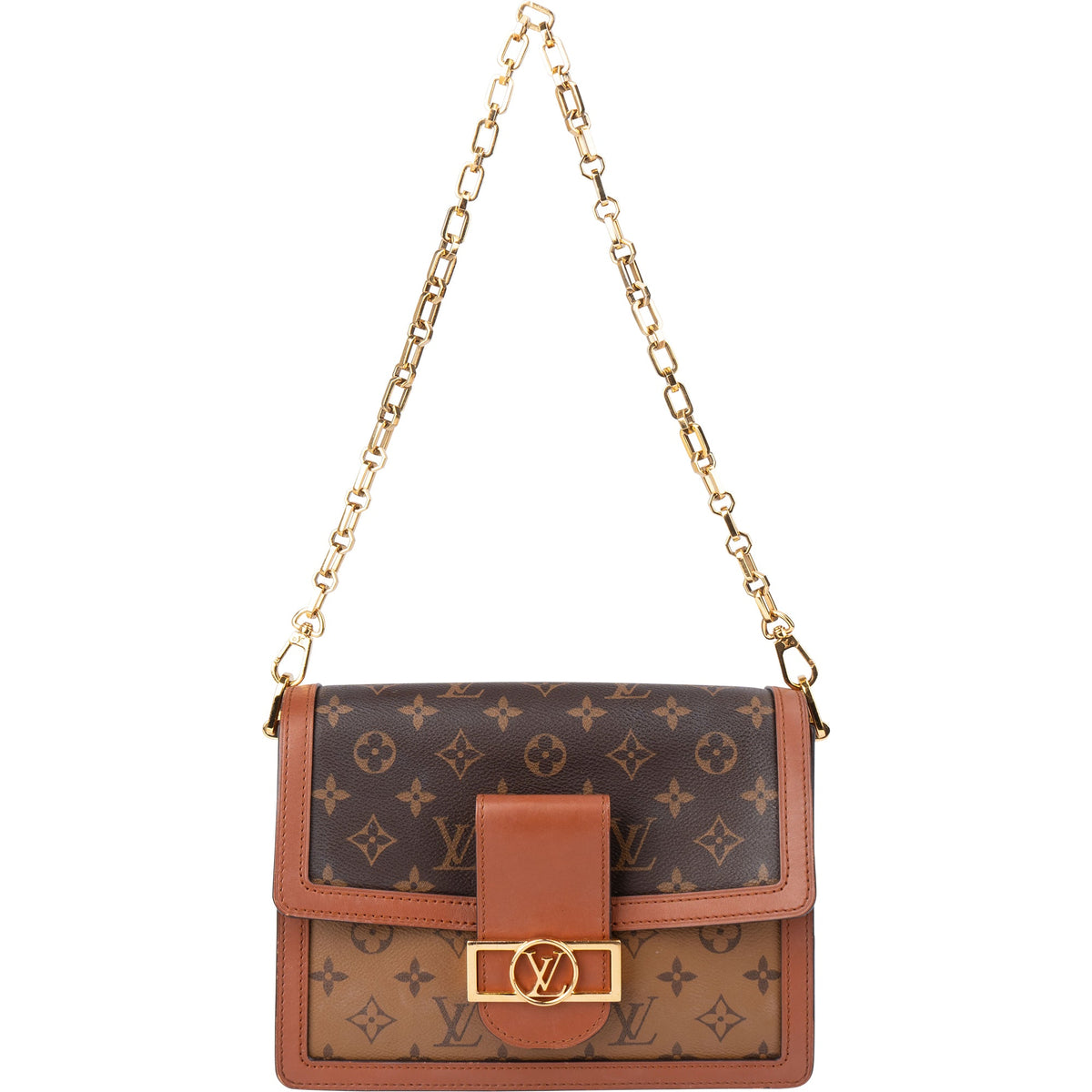 Louis Vuitton Canvas Monogram Dauphine MM Autres Shoulder Bag