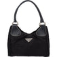 Prada Black Nylon Triangle Handbag