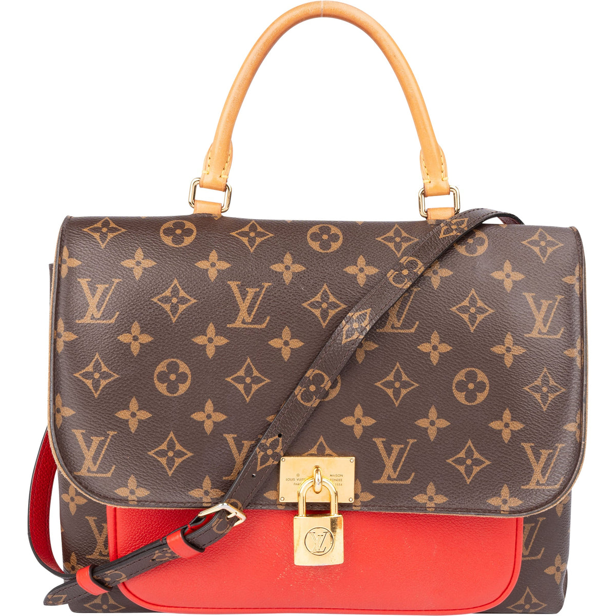 Louis Vuitton Canvas Monogram Marignan Handbag