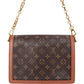 Louis Vuitton Canvas Monogram Dauphine MM Autres Shoulder Bag