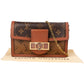 Louis Vuitton Canvas Monogram Dauphine Wallet On Chain Crossbody Bag