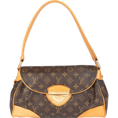 Louis Vuitton Canvas Monogram Beverly MM Shoulder Bag