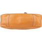 Prada Brown Leather Triangle Baguette Shoulder Bag