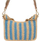 Prada Tricolor Raffia Re-Editon Crossbody bag