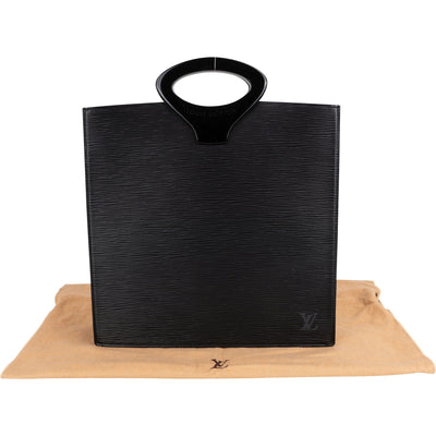 Louis Vuitton Noir Epi Leather Ombre Handbag