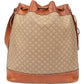 Celine Maccadam Monogram Bucket Shoulder Bag