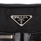 Prada Black Tessuto Triangle Shoulder Bag