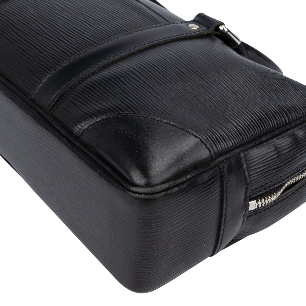 Louis Vuitton Vivienne Long MM aus schwarzem Epi-Leder – Ansicht 7