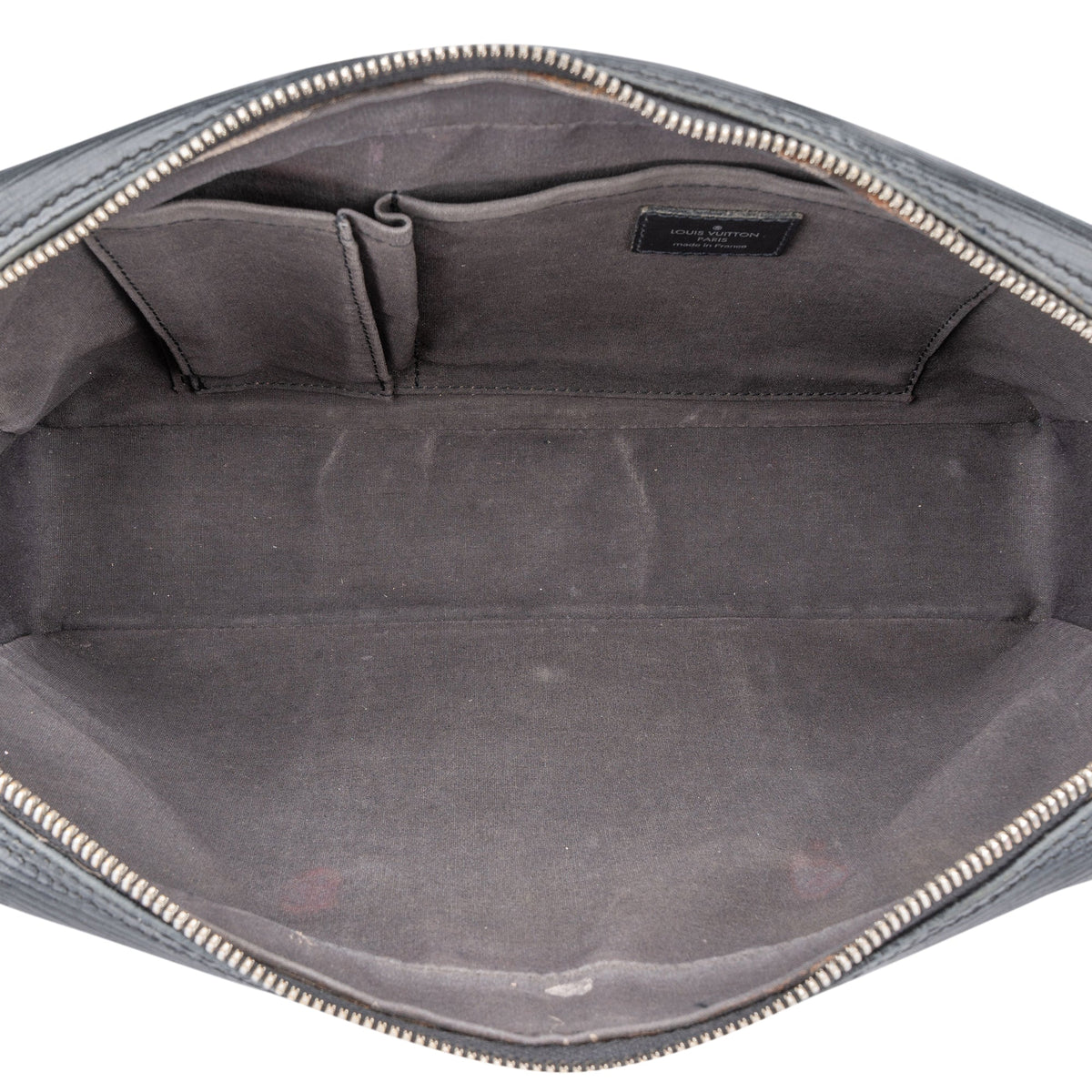 Louis Vuitton Vivienne Long MM aus schwarzem Epi-Leder – Ansicht 8
