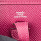 Hermès Pink Epsom Leather Evelyne 16 Crossbody Bag