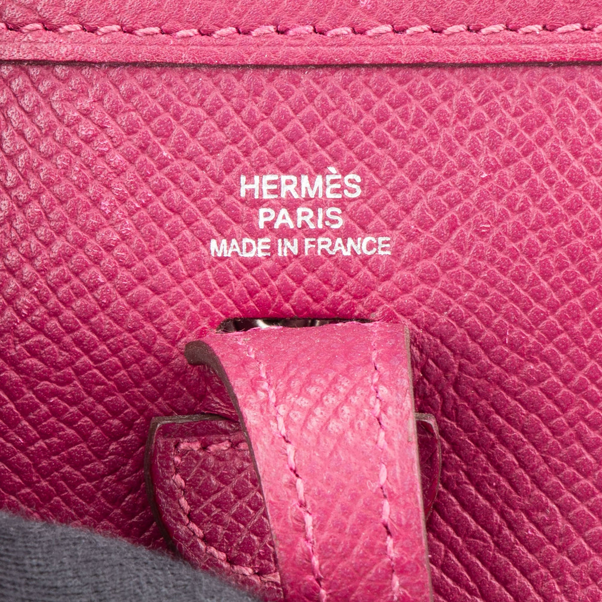 Hermès Pink Epsom Leather Evelyne 16 Crossbody Bag