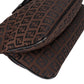 Fendi FF Monogram Baguette Buckle Shoulder Bag