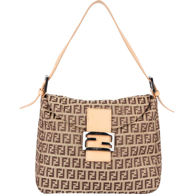 Fendi FF Monogram Baguette Handbag