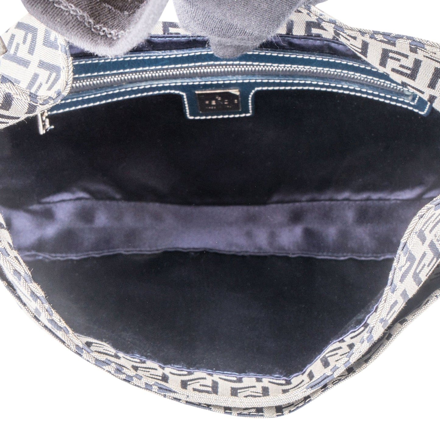 Fendi FF Monogram Baguette Handbag