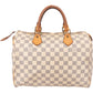 Louis Vuitton Damier Azur Monogram Speedy 30 Handbag