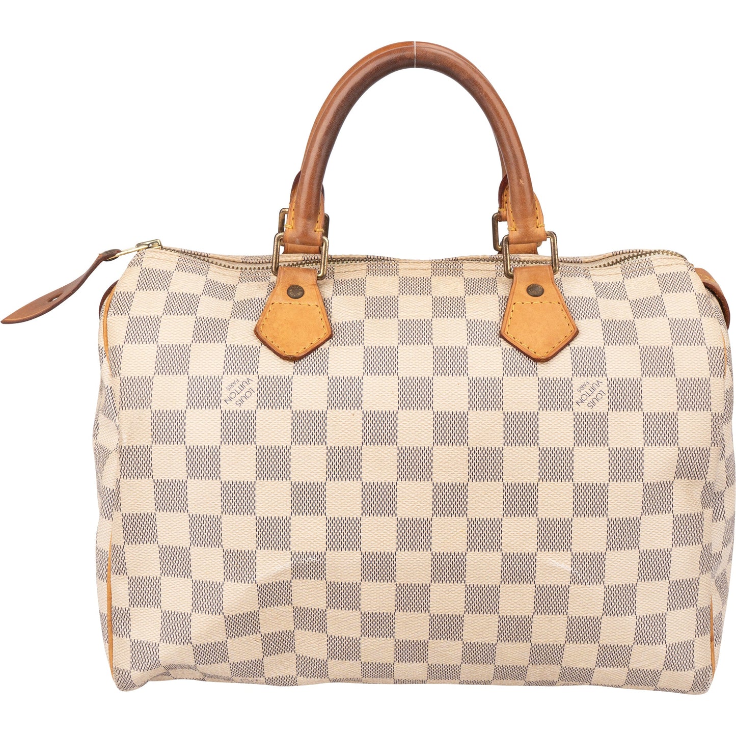 Louis Vuitton Damier Azur Monogram Speedy 30 Handbag