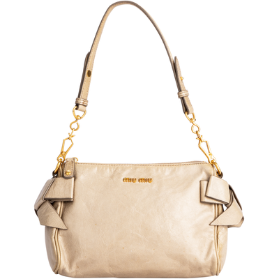 Miu Miu Classic Leather Mini Shoulder Bag