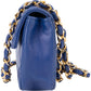 Chanel Quilted Lambskin 24K Gold Mini Single Flap Crossbody Bag