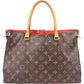 Louis Vuitton Canvas Monogram Pallas MM Handbag