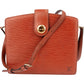 Louis Vuitton Cognac Epi Leather Capucines Crossbody Bag