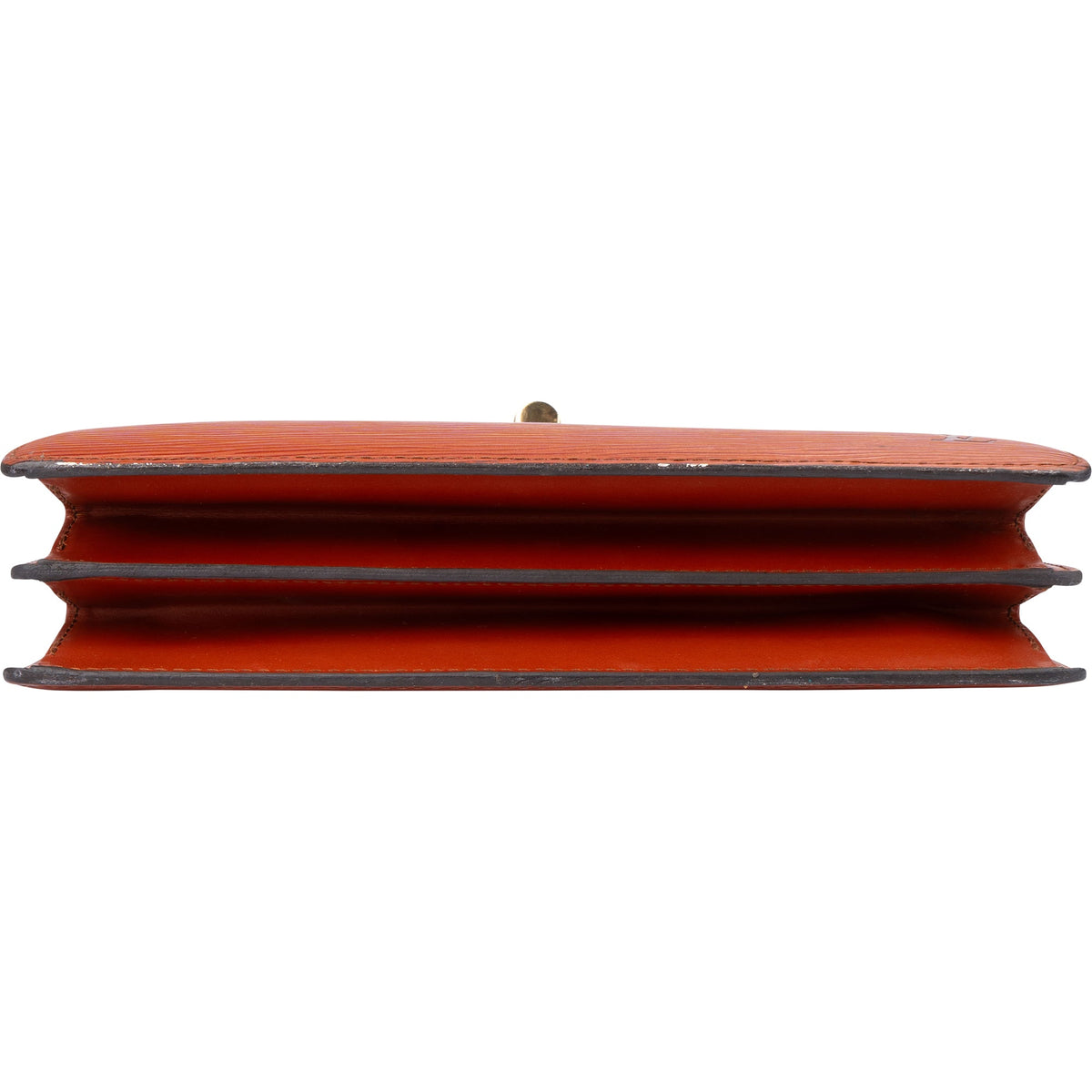 Louis Vuitton Cognac Epi Leather Capucines Crossbody Bag