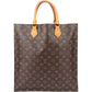 Louis Vuitton Canvas Monogram Sac Plat Handbag