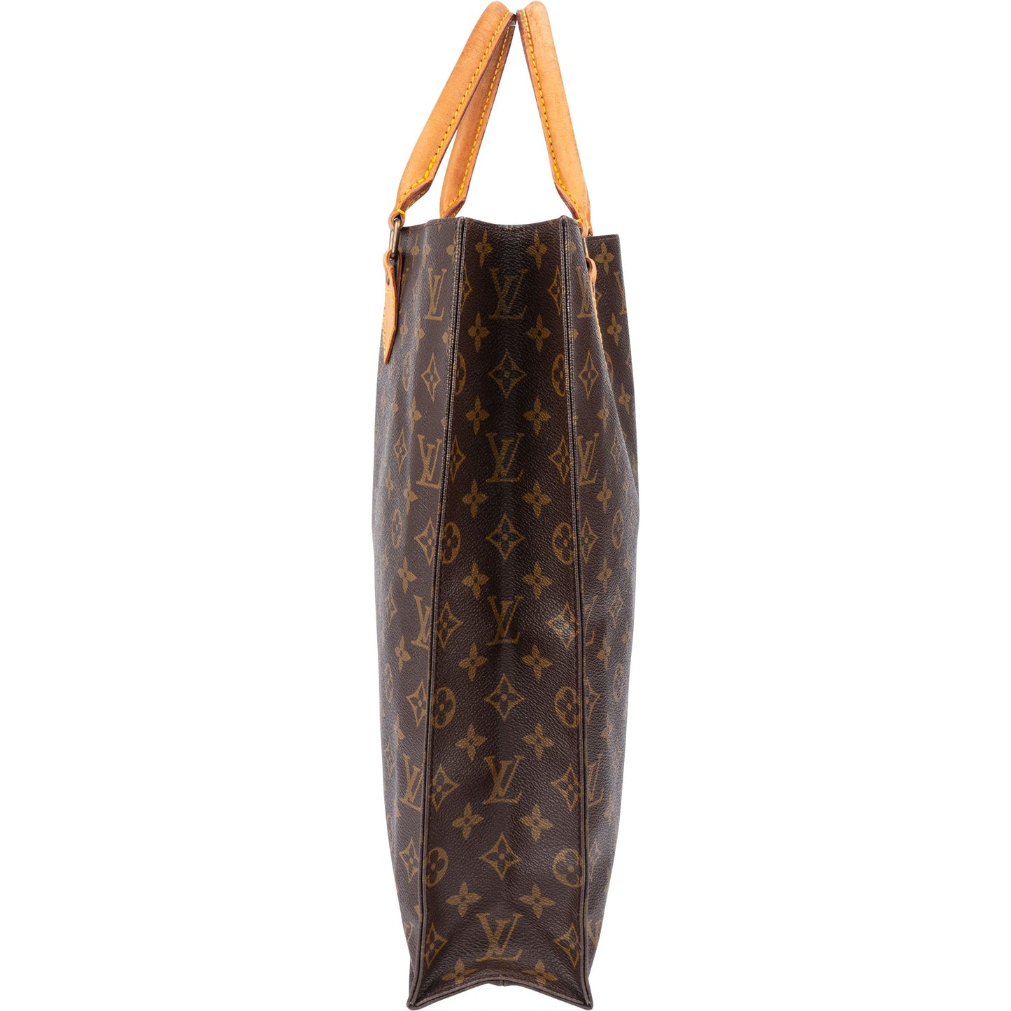 Louis Vuitton Canvas Monogram Sac Plat Handbag