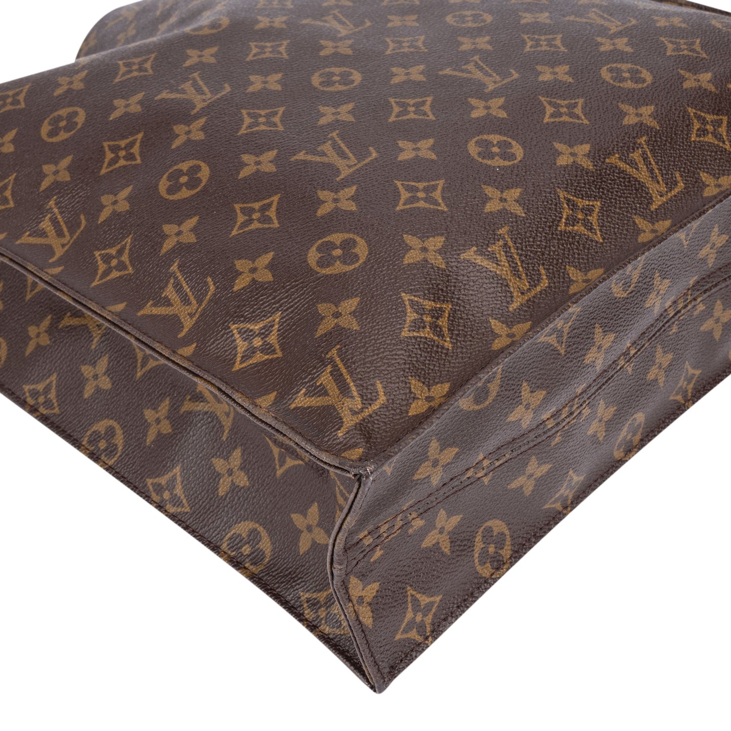 Louis Vuitton Canvas Monogram Sac Plat Handbag