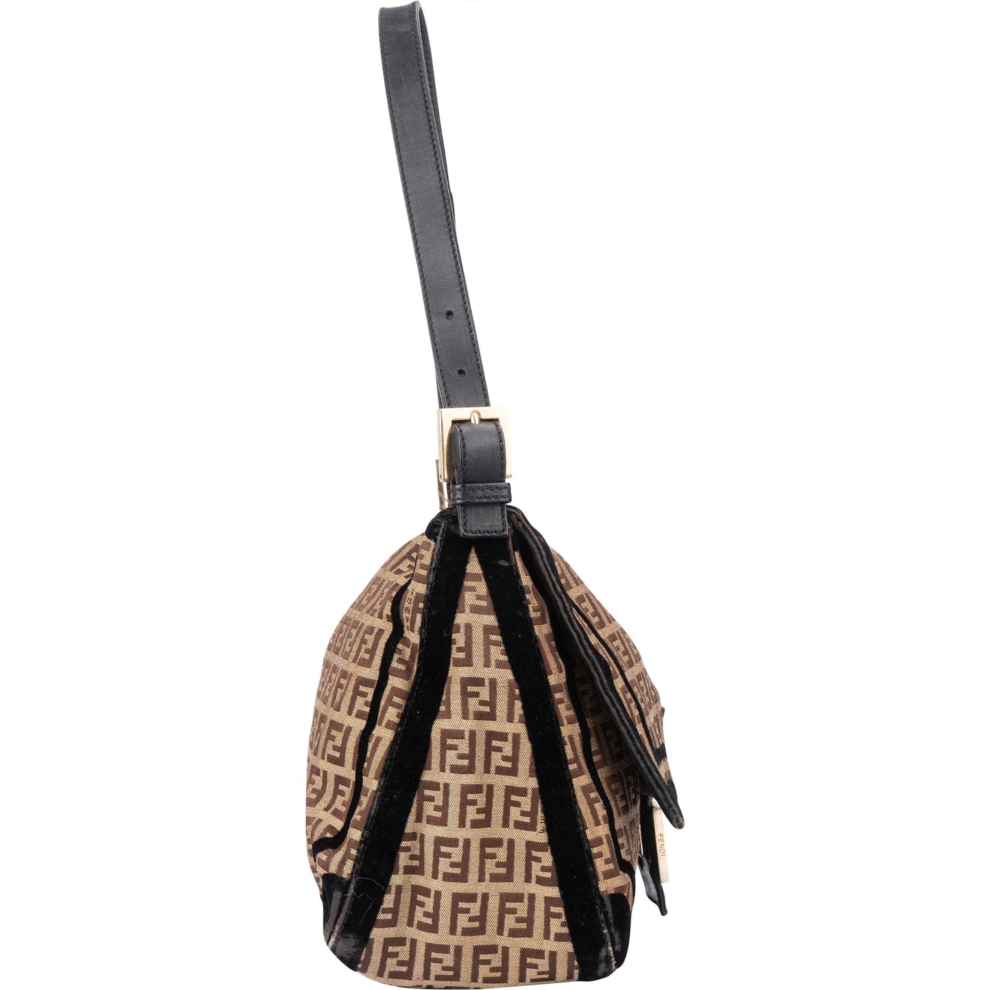 Fendi FF Monogram Limited Baguette Mamma Handbag