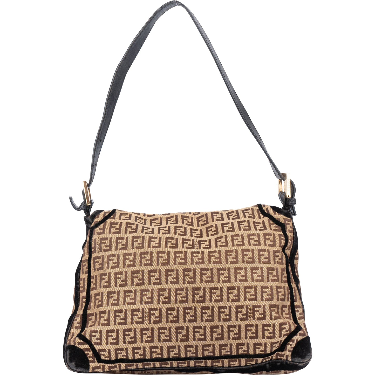 Fendi FF Monogram Limited Baguette Mamma Handbag