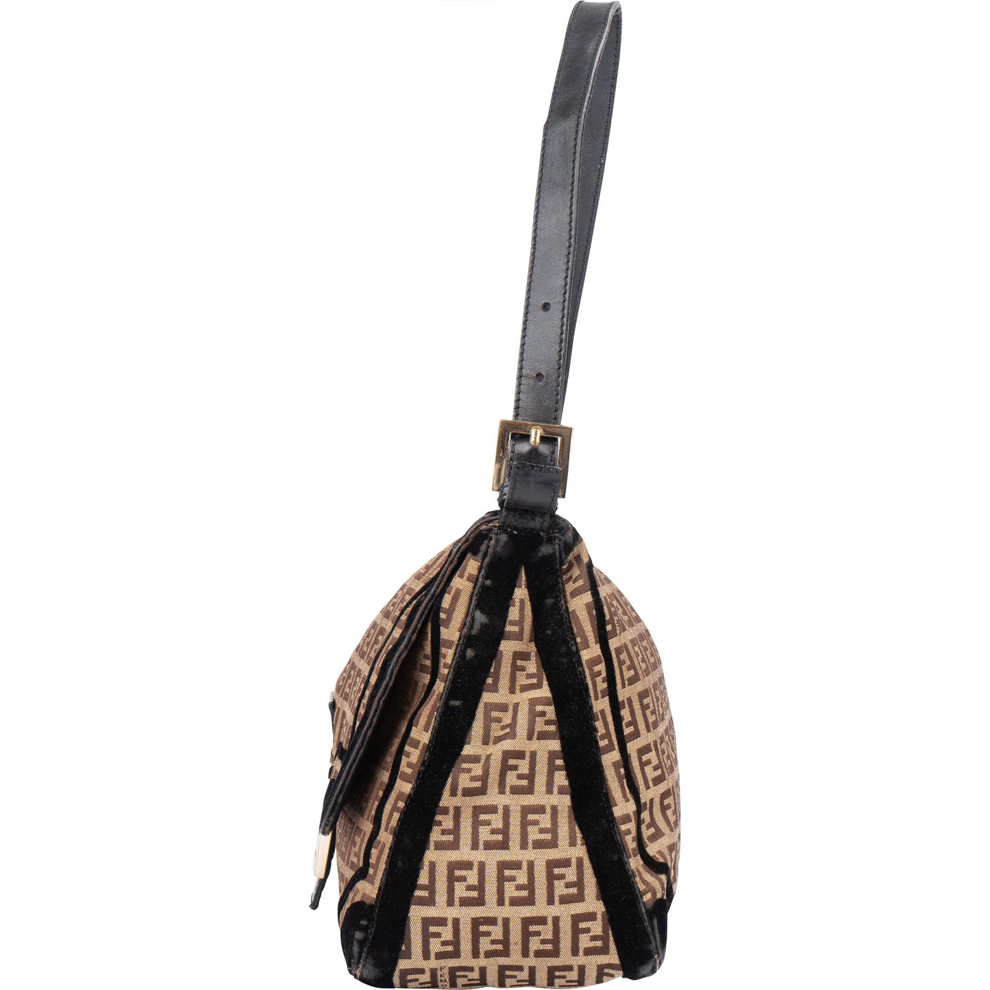 Fendi FF Monogram Limited Baguette Mamma Handbag