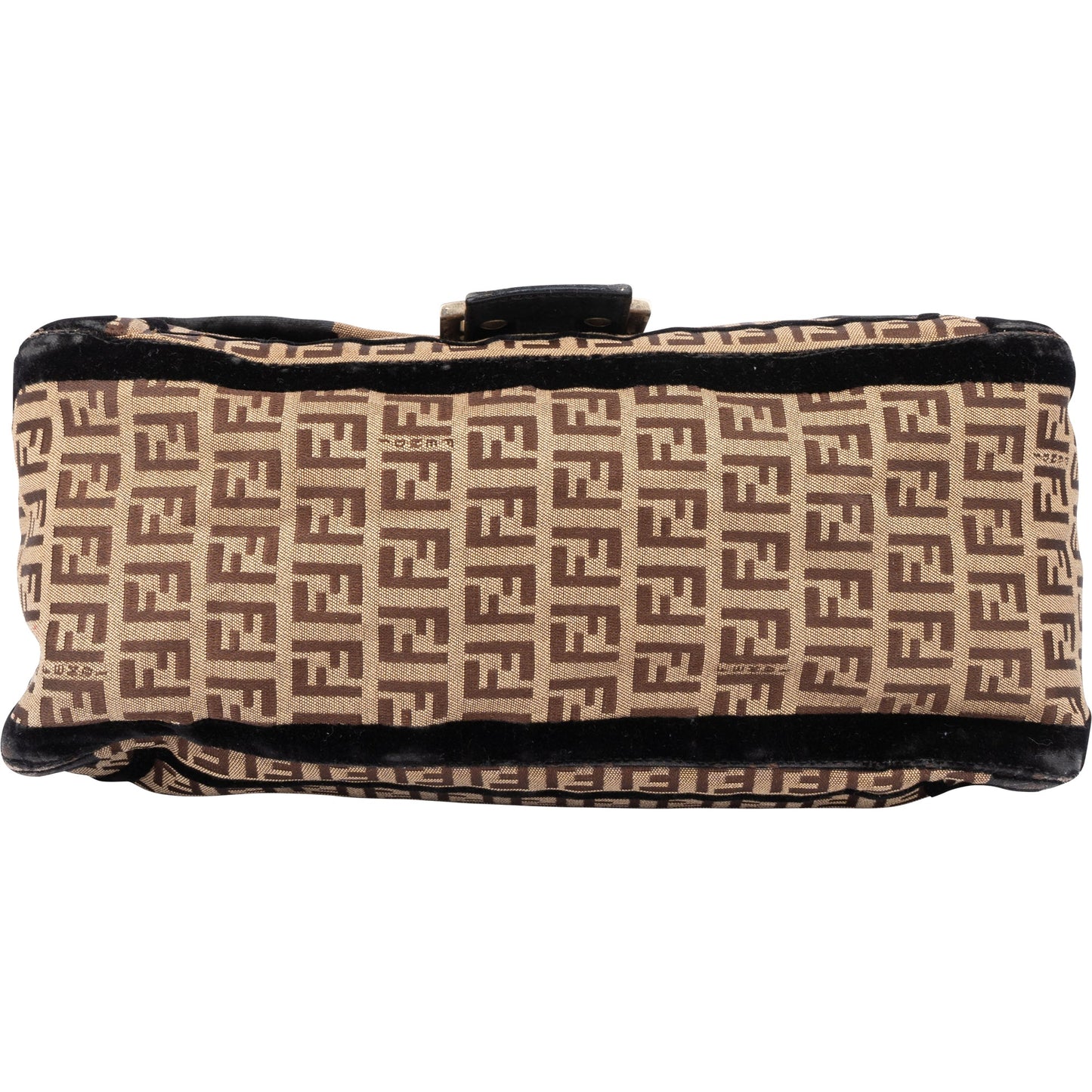 Fendi FF Monogram Limited Baguette Mamma Handbag