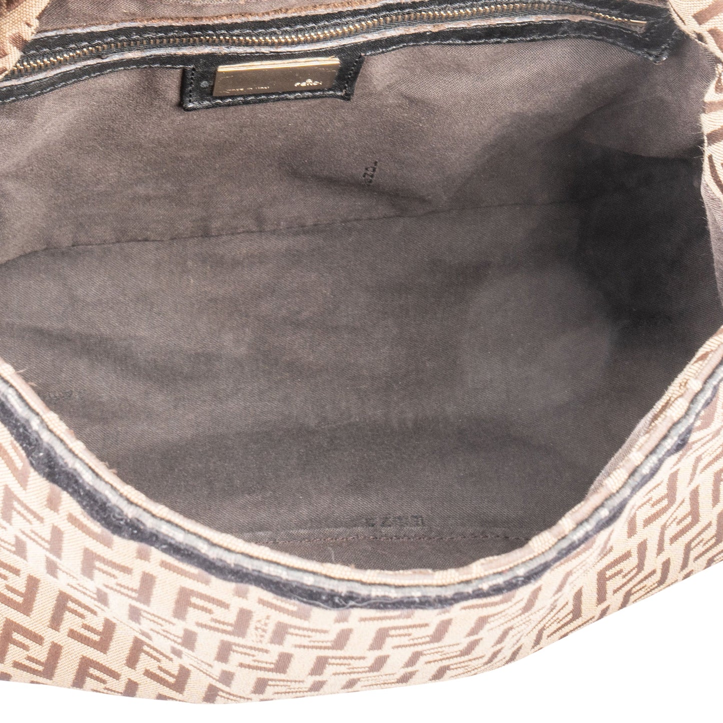 Fendi FF Monogram Limited Baguette Mamma Handbag