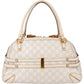 Gucci GG Leather Monogram Horsebit Handbag