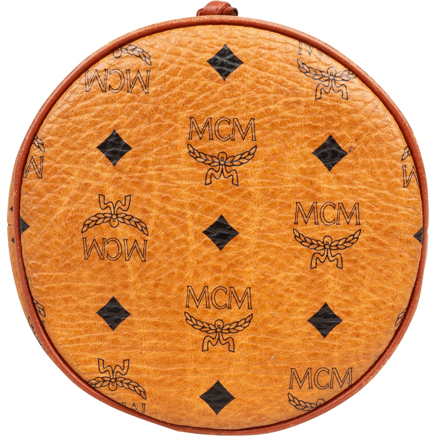 MCM Visetos Monogram Bucket Crossbody Bag