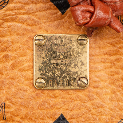 MCM Visetos Monogram Bucket Crossbody Bag