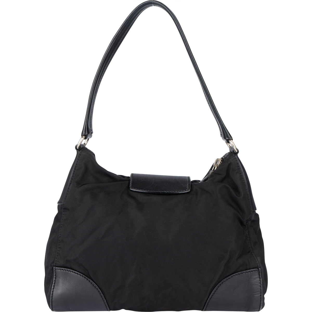 Prada Nylon Snap Link Shoulder Bag