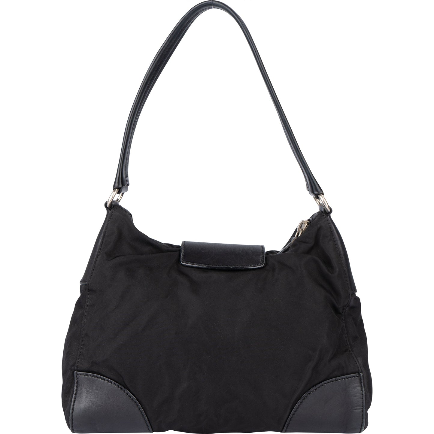 Prada Nylon Snap Link Shoulder Bag