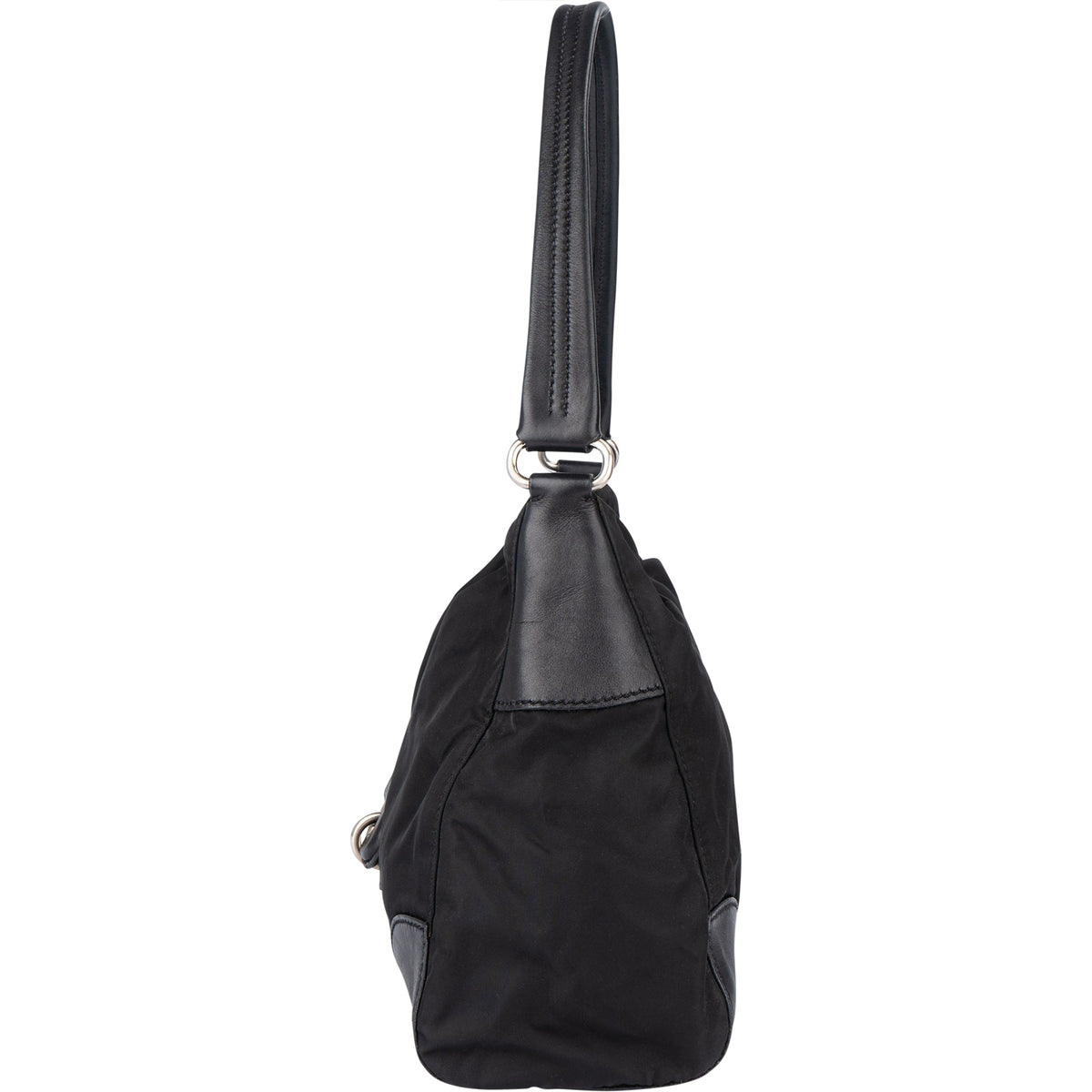 Prada Nylon Snap Link Shoulder Bag