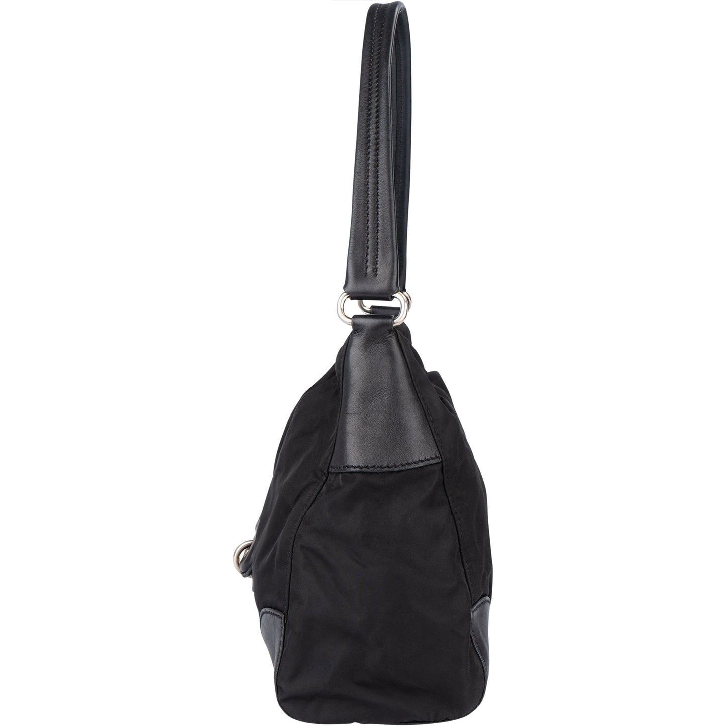 Prada Nylon Snap Link Shoulder Bag